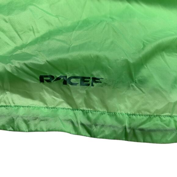 RACEFACE Race Face Nano Jacket Men's Size Medium Lightweight Hooded Green MTB - Picture 4 of 5